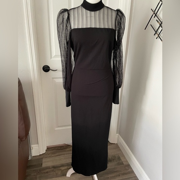 Shein Maxi Bodycon Dress, Size S - Picture 3 of 14